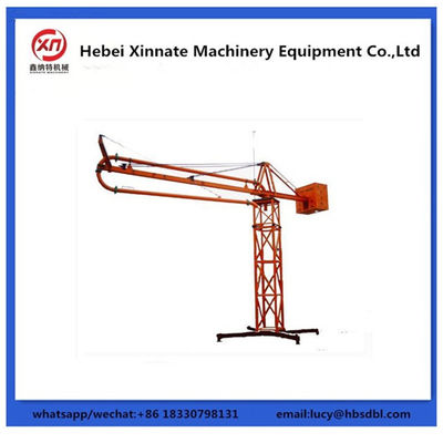 Manual Electric Concrete Conveyor Concrete Boom Placer 12m 3m