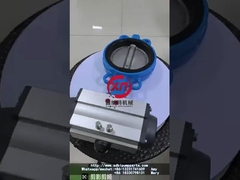 válvula solenoide de borboleta com cilindro